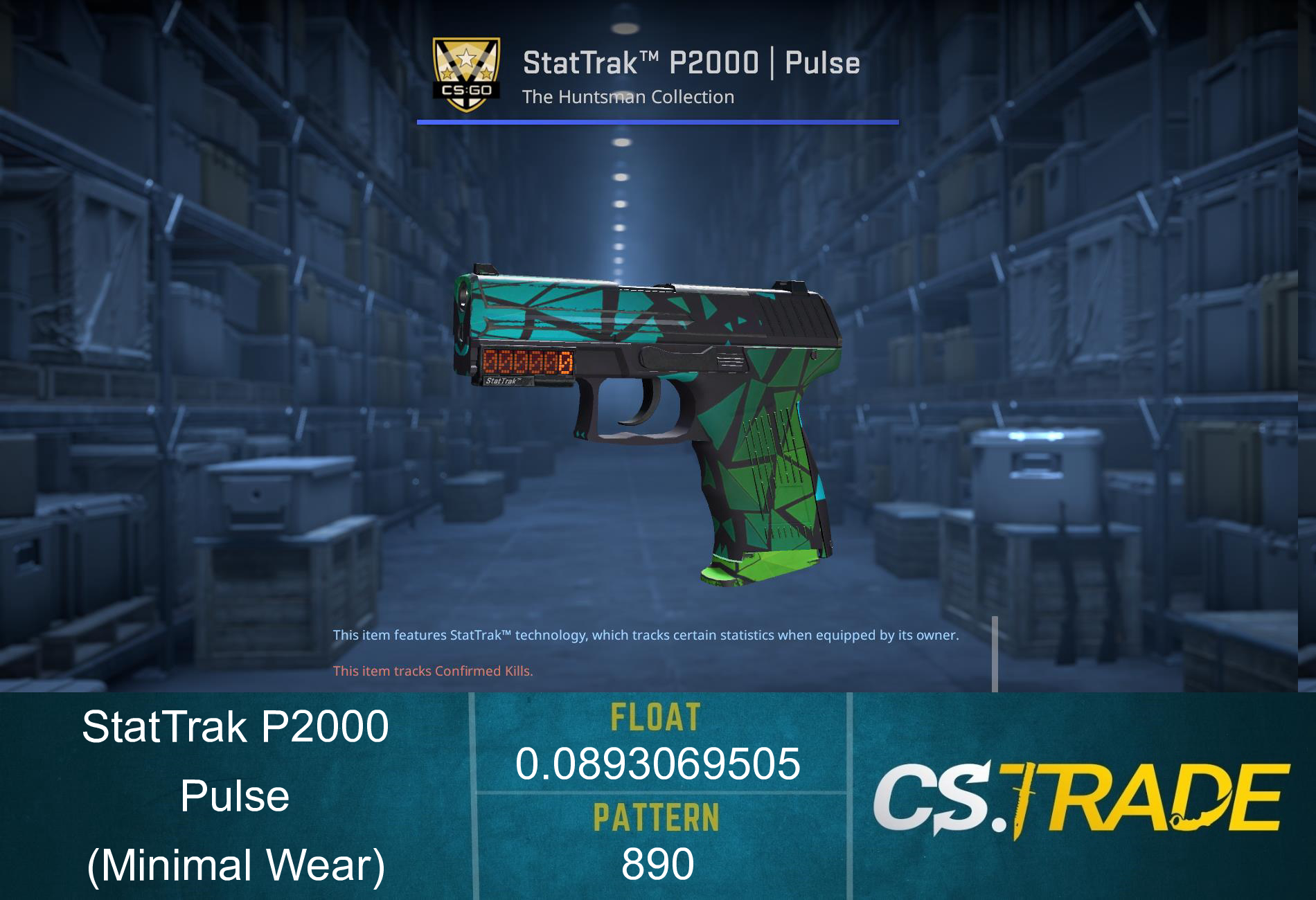 P2000 | Pulse (Minimal Wear) Screenshot