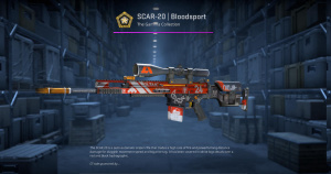 SCAR-20 | Bloodsport (Factory New) Screenshot