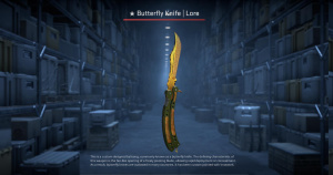 ★ Butterfly Knife | Lore (Field-Tested) Screenshot