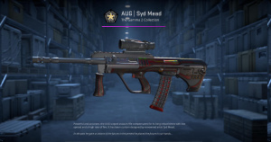 AUG | Syd Mead (Battle-Scarred) Screenshot