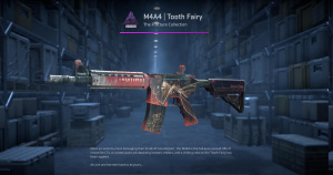 M4A4 | Tooth Fairy (Minimal Wear) Screenshot