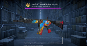 StatTrak™ M4A4 | Cyber Security (Battle-Scarred) Screenshot