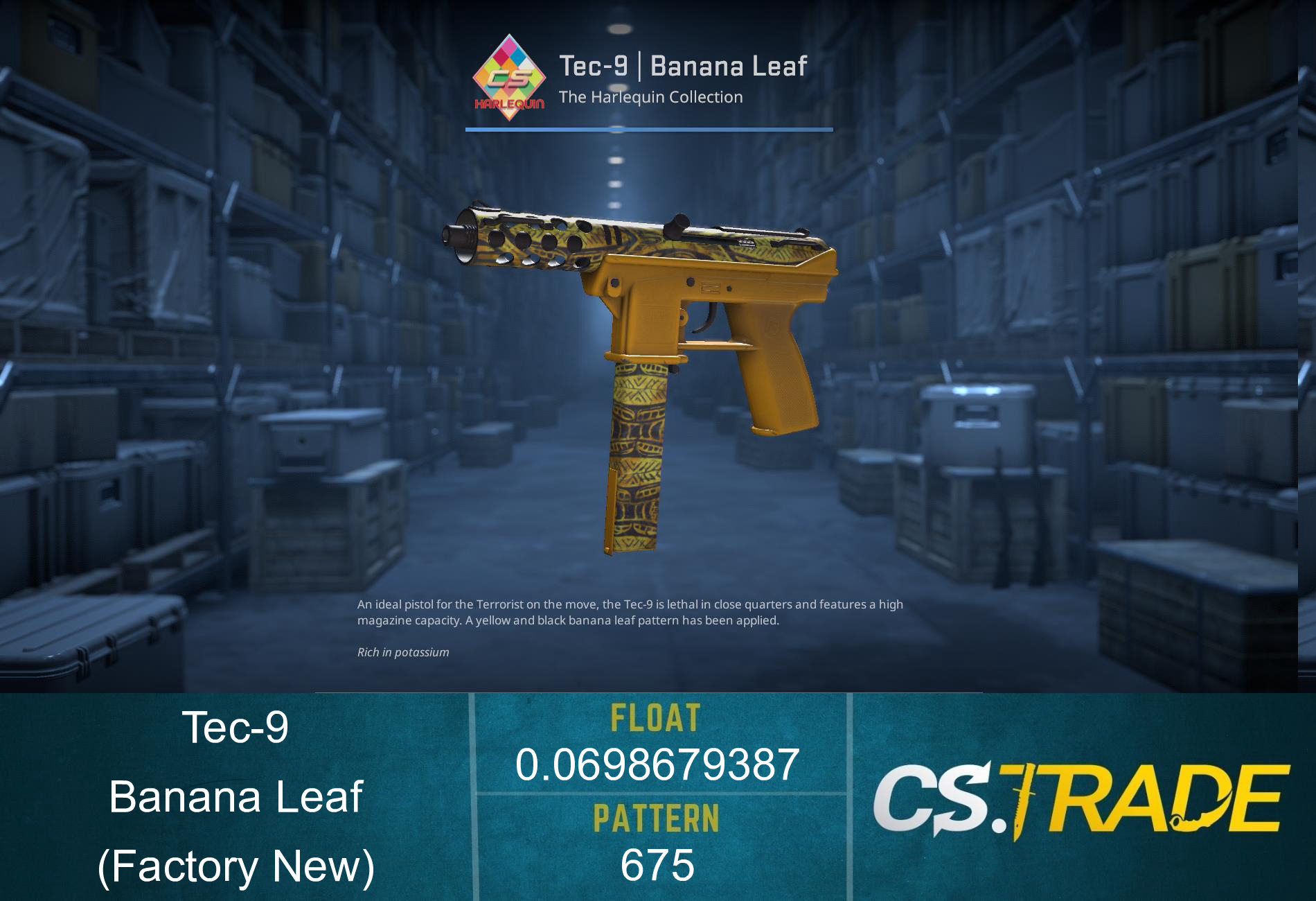 Tec-9 | Banana Leaf (Factory New) Screenshot