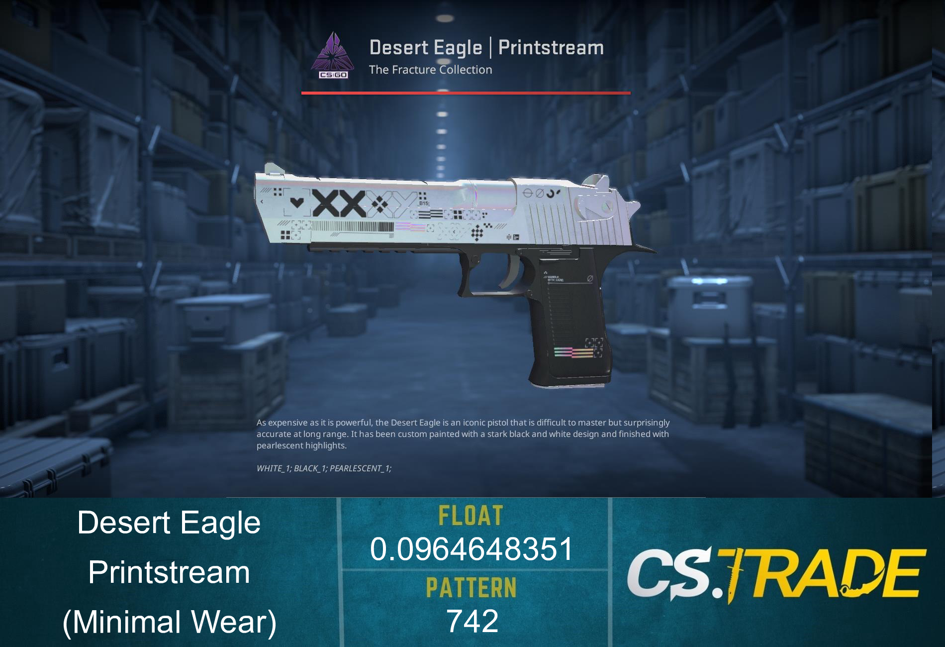 Desert Eagle | Printstream (Factory New) Screenshot