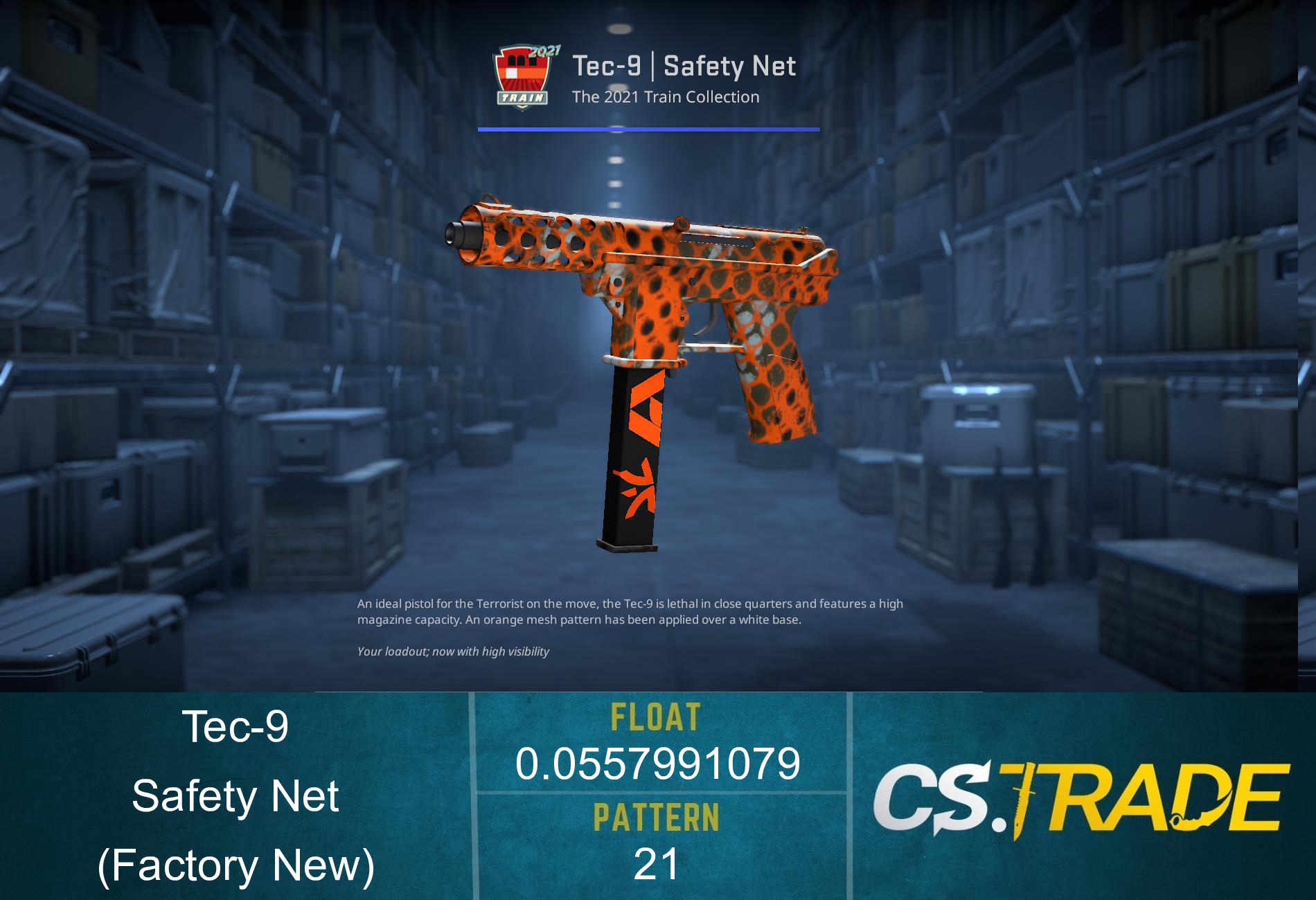 Tec-9 | Safety Net (Factory New) Screenshot