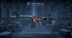M4A4 | Spider Lily (Field-Tested) Screenshot
