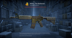 M4A4 | The Battlestar (Minimal Wear) Screenshot