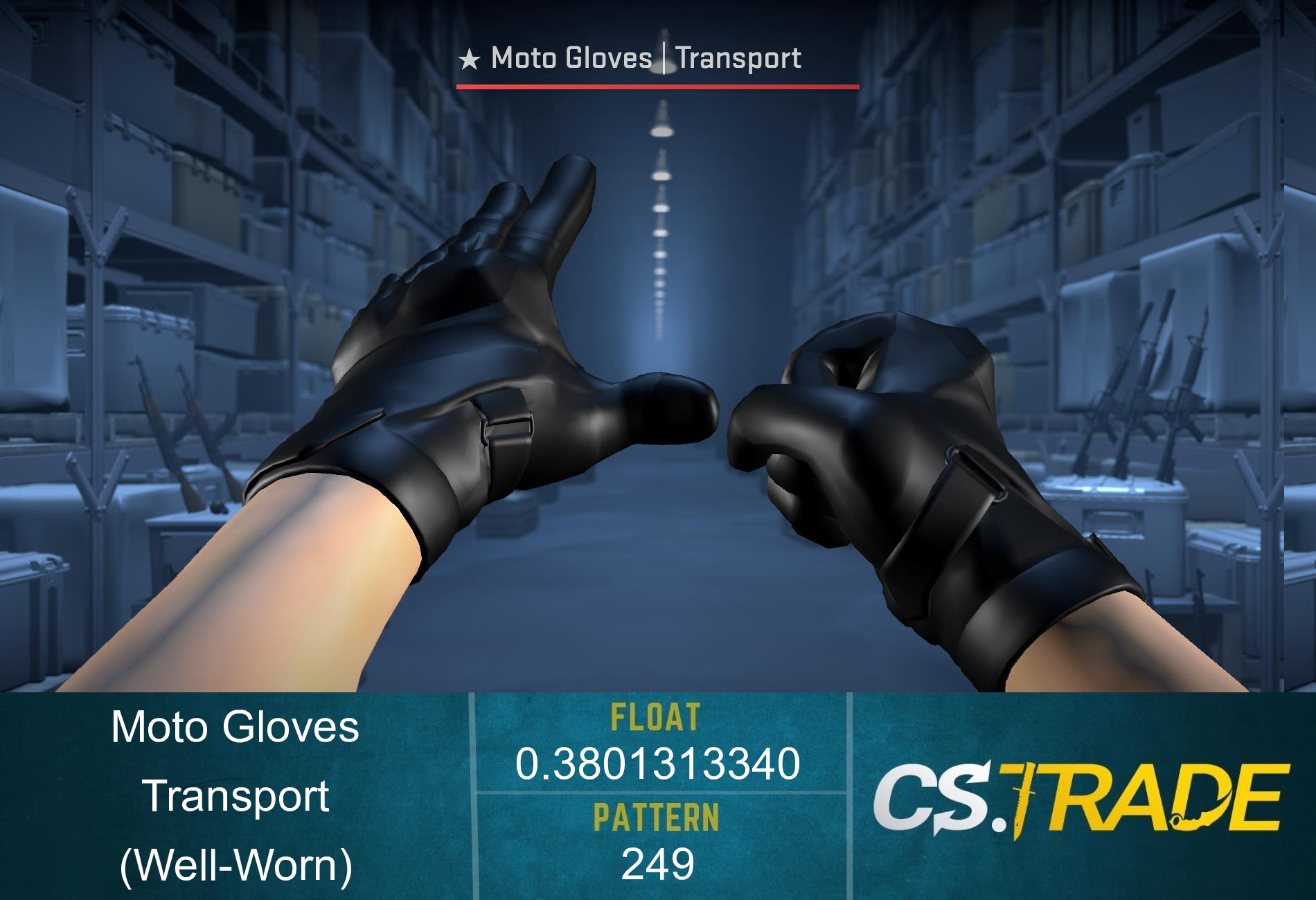 ★ Moto Gloves | Transport (Well-Worn) Screenshot