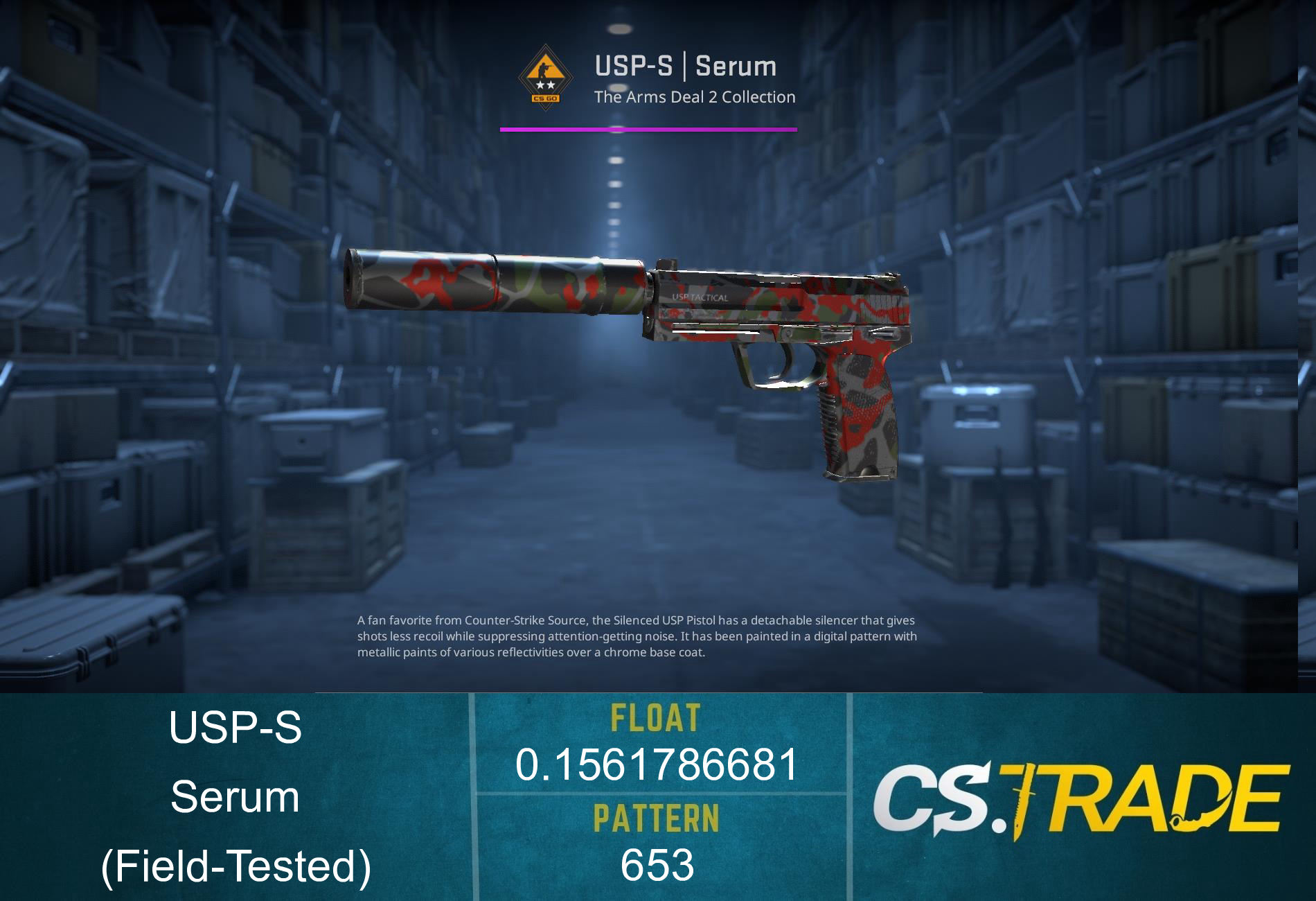 USP-S | Serum (Field-Tested) Screenshot