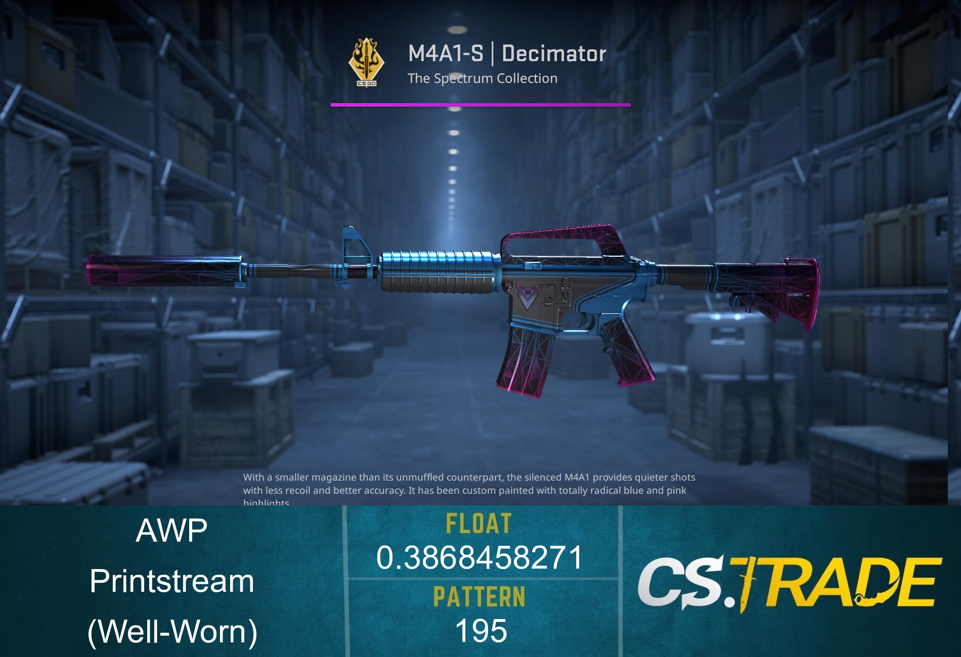 AWP | Printstream (Well-Worn) Screenshot