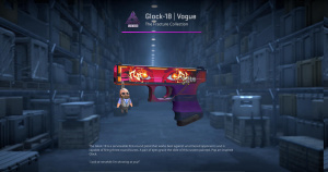 Glock-18 | Vogue (Field-Tested) Screenshot
