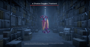 ★ Shadow Daggers | Freehand (Field-Tested) Screenshot