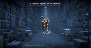 ★ Shadow Daggers | Black Laminate (Field-Tested) Screenshot