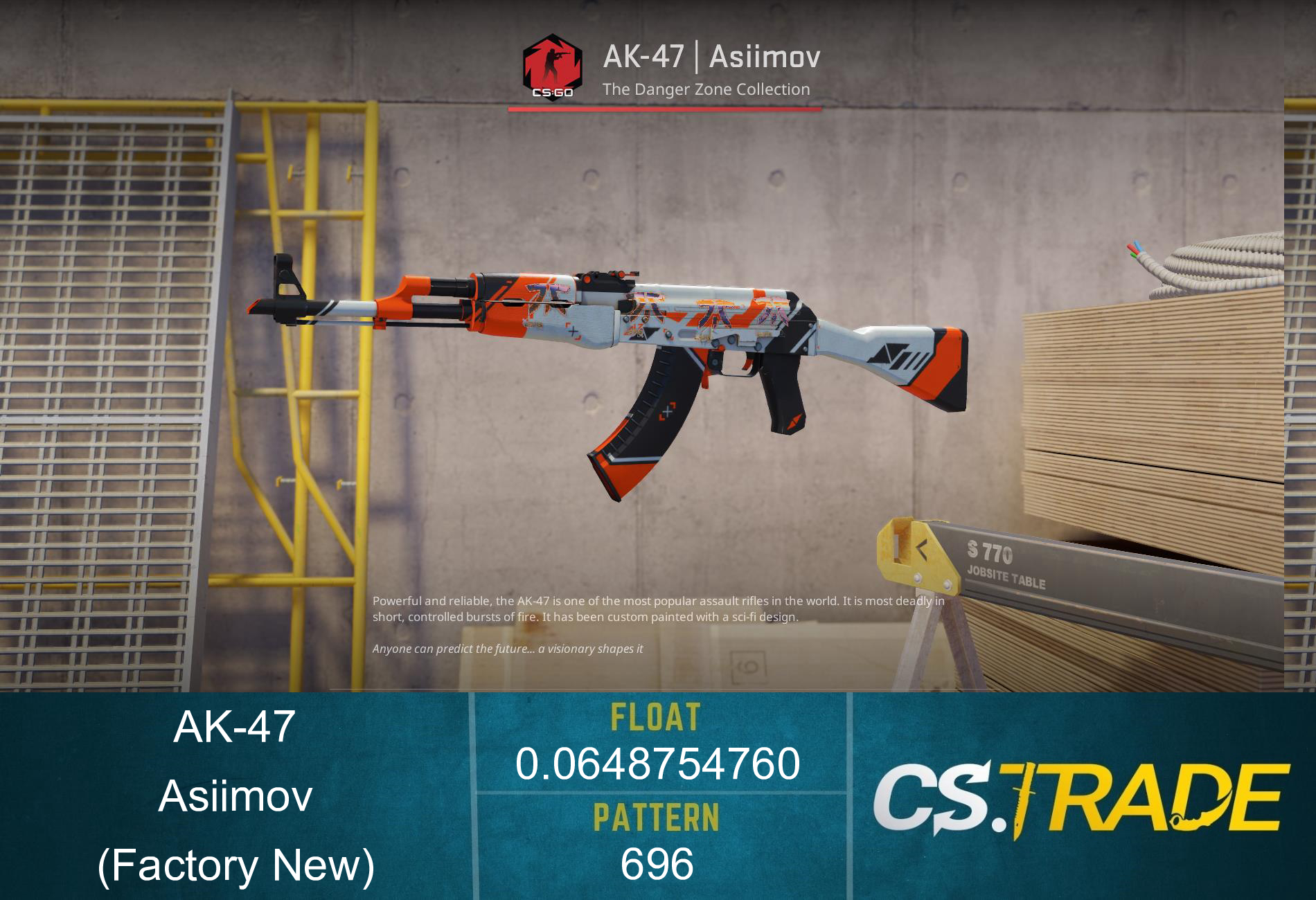 AK-47 | Asiimov CS:GO & CS2 Skin - CS.TRADE Wiki