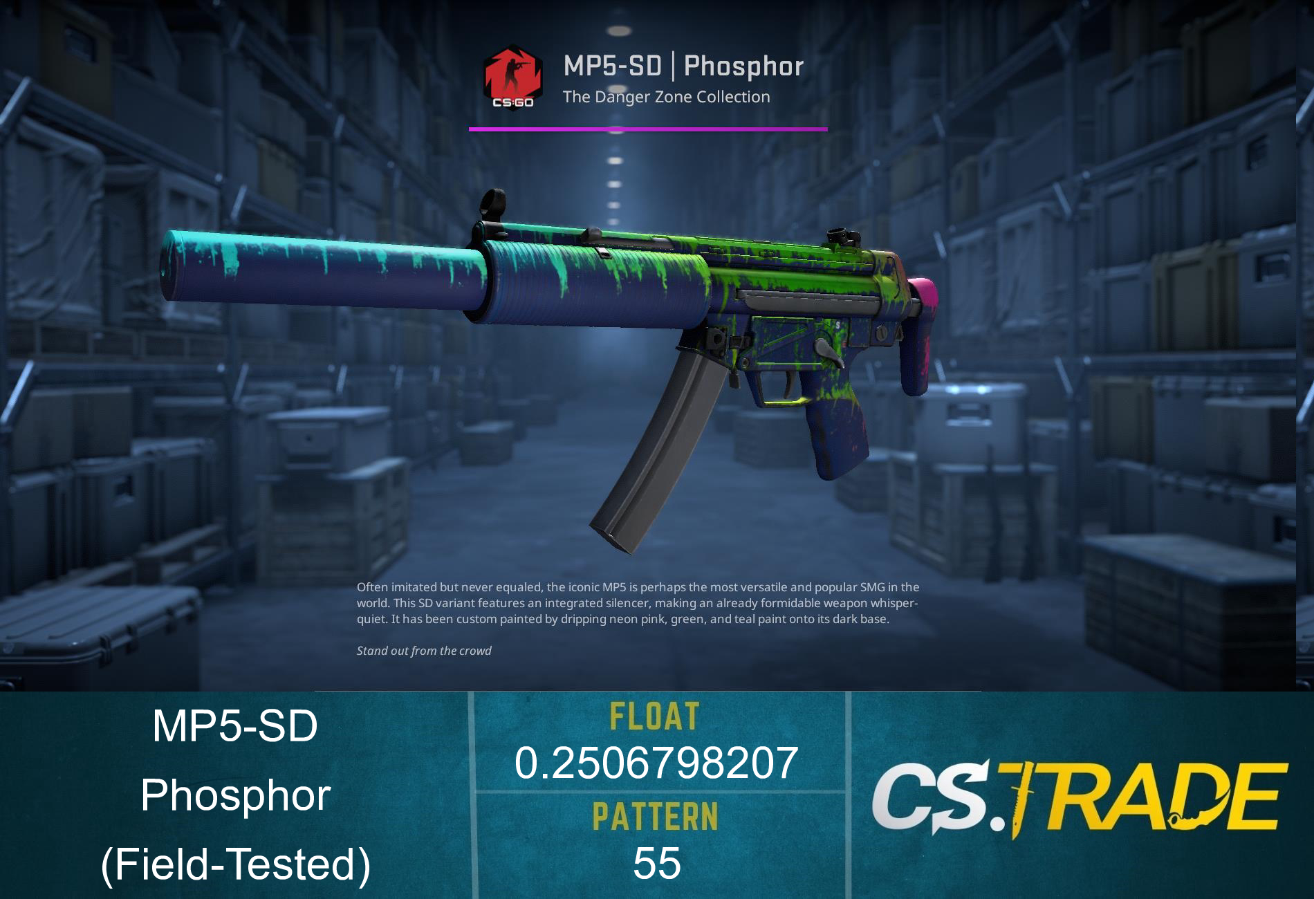 MP5-SD | Phosphor (Field-Tested)