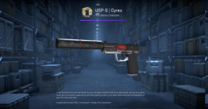 USP-S | Cyrex (Battle-Scarred) Screenshot