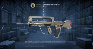 FAMAS | Mecha Industries (Well-Worn) Screenshot