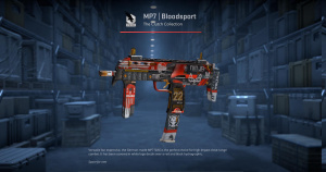 MP7 | Bloodsport (Field-Tested) Screenshot
