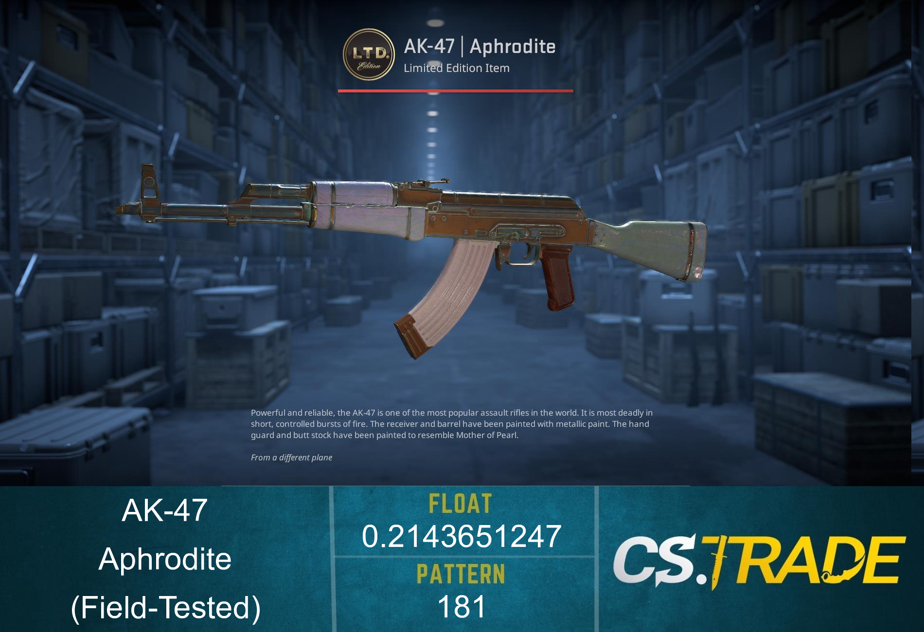 AK-47 | Aphrodite (Field-Tested) Screenshot