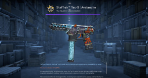 StatTrak™ Tec-9 | Avalanche (Minimal Wear) Screenshot