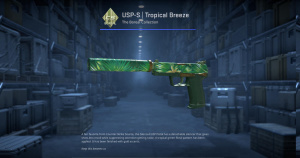 USP-S | Tropical Breeze (Factory New) Screenshot