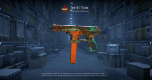 Tec-9 | Toxic (Minimal Wear) Screenshot