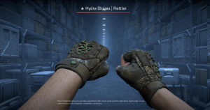 ★ Hydra Gloves | Rattler (Battle-Scarred) Screenshot