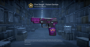 Five-SeveN | Violent Daimyo (Factory New) Screenshot