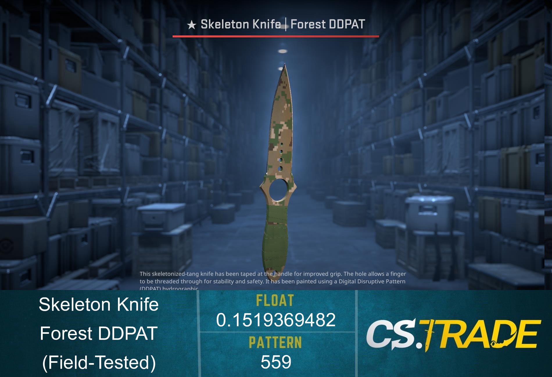 ★ Skeleton Knife | Forest DDPAT (Field-Tested) Screenshot
