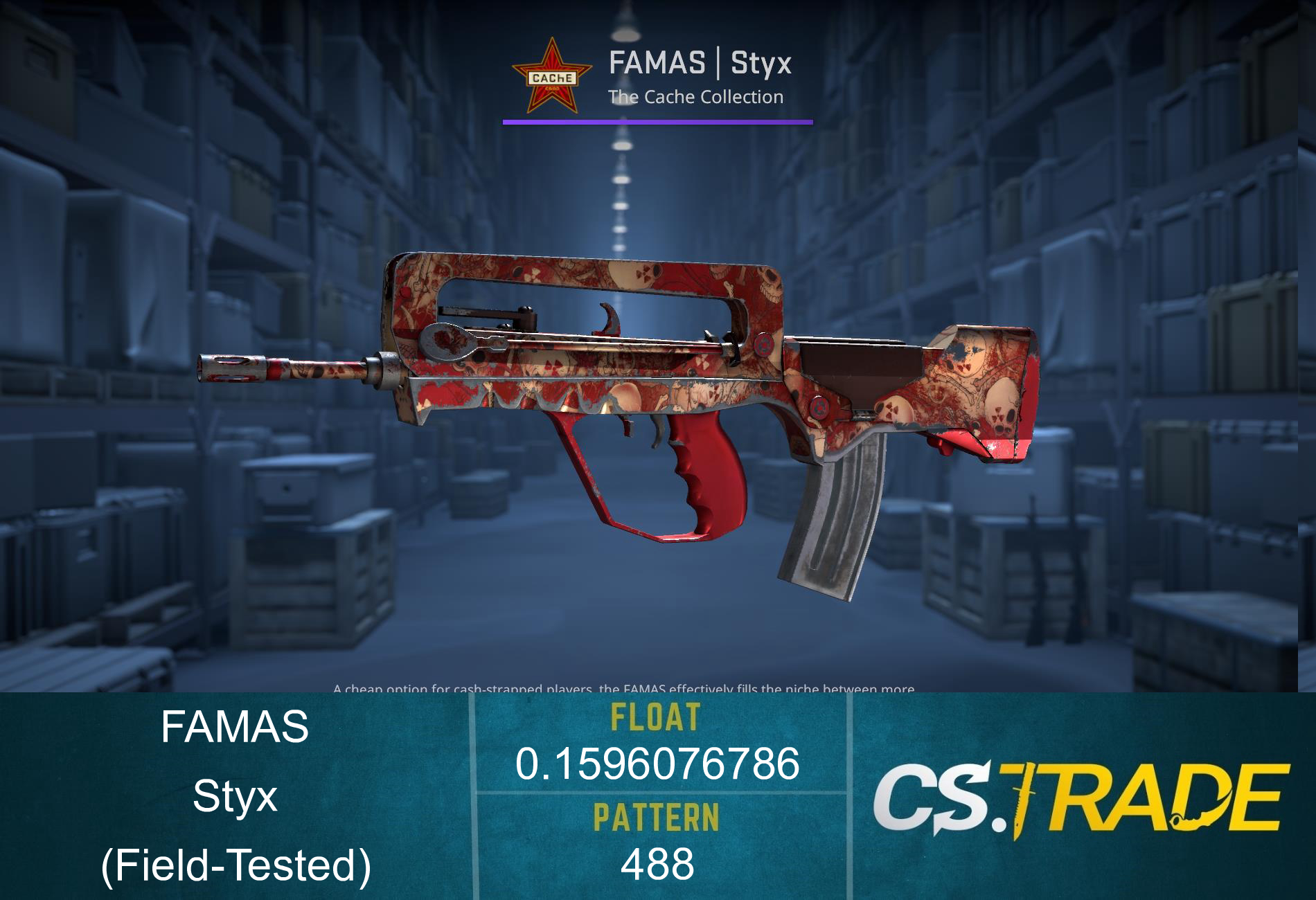 FAMAS | Styx (Field-Tested) Screenshot