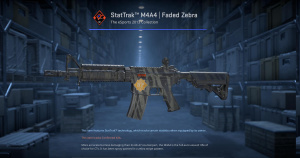 StatTrak™ M4A4 | Faded Zebra (Field-Tested) Screenshot