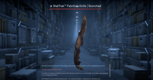 ★ StatTrak™ Falchion Knife | Scorched (Field-Tested) Screenshot