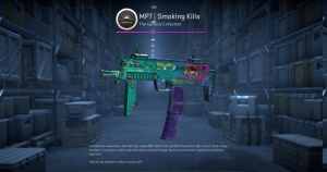 MP7 | Smoking Kills (Battle-Scarred) Screenshot