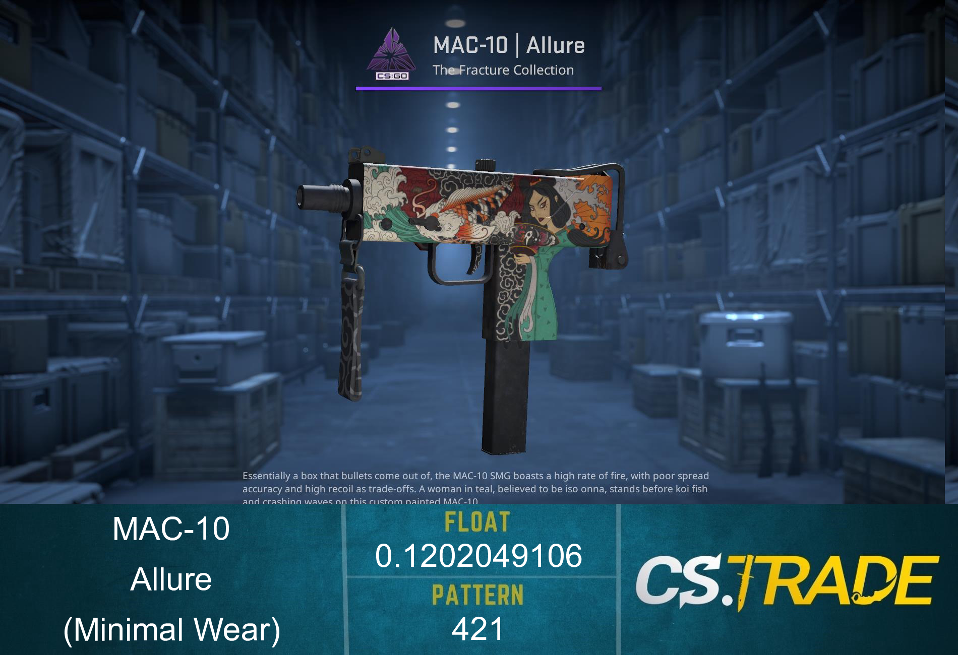 MAC-10 | Allure (Minimal Wear) Screenshot