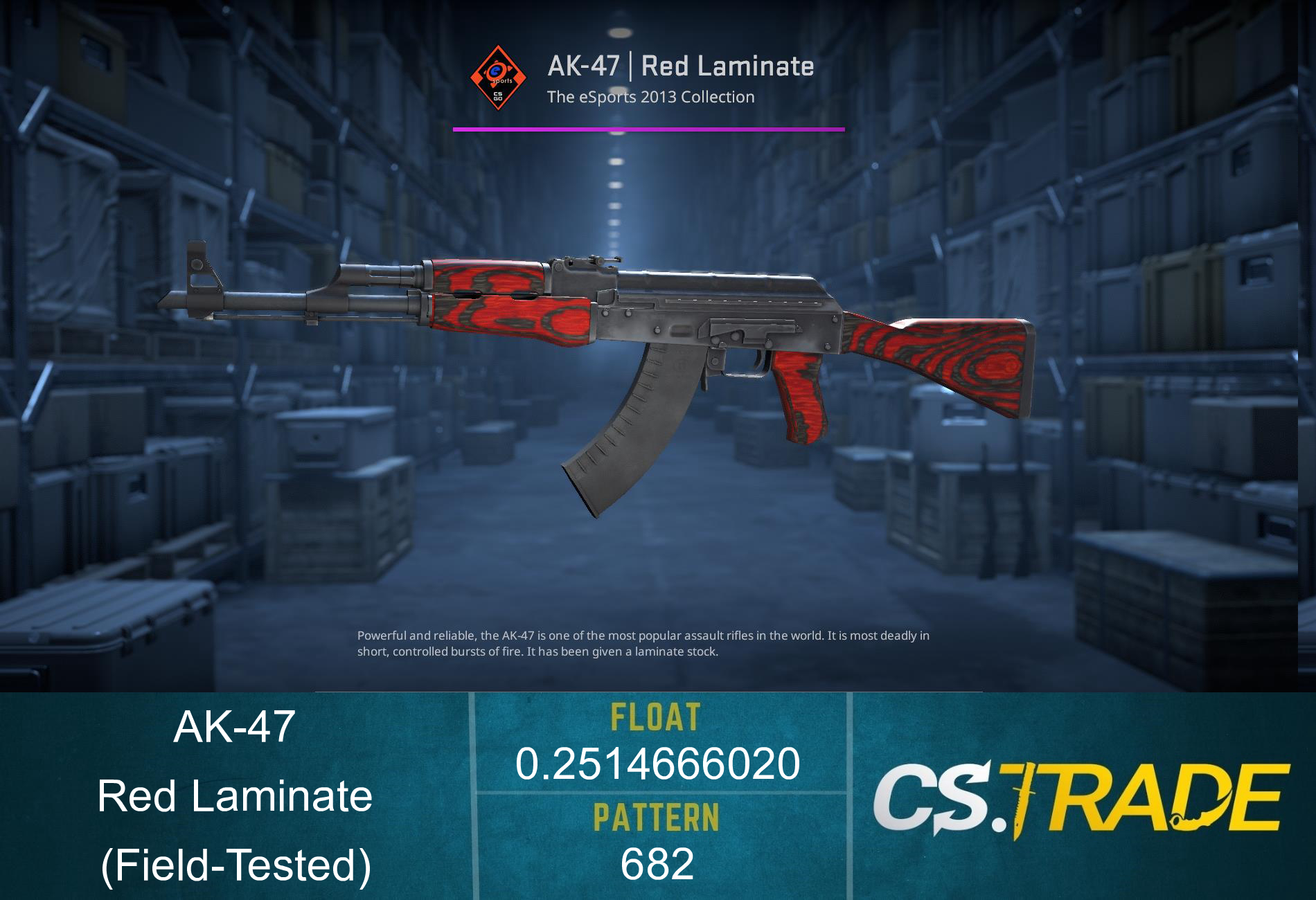 AK-47 | Red Laminate (Field-Tested) Screenshot