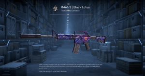M4A1-S | Black Lotus (Field-Tested) Screenshot