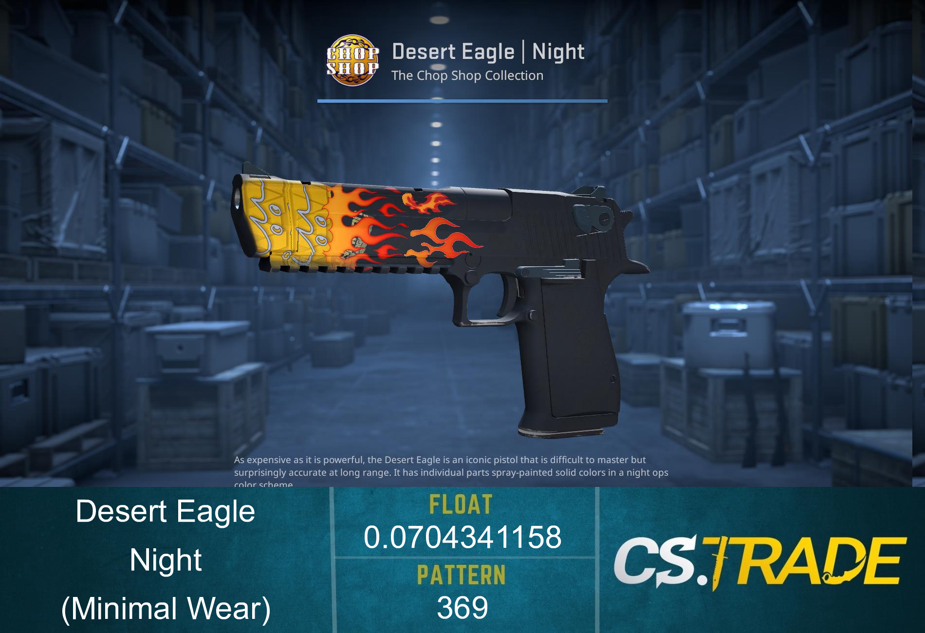 Desert Eagle | Night (Minimal Wear) Screenshot