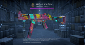 UMP-45 | Wild Child (Minimal Wear) Screenshot
