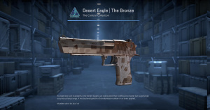 Desert Eagle | The Bronze (Factory New) Screenshot