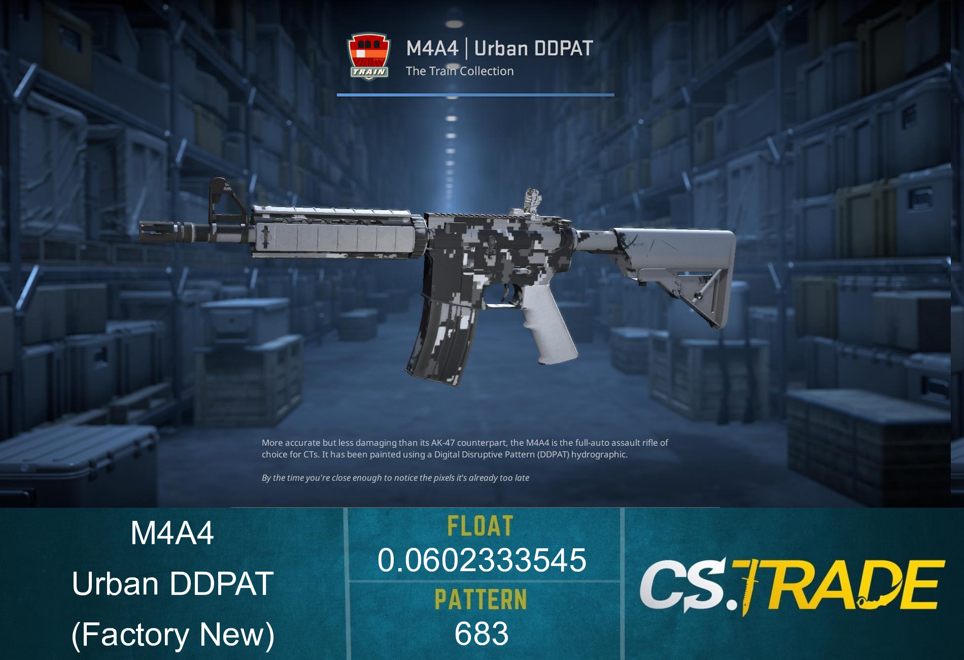 M4A4 | Urban DDPAT (Factory New) Screenshot