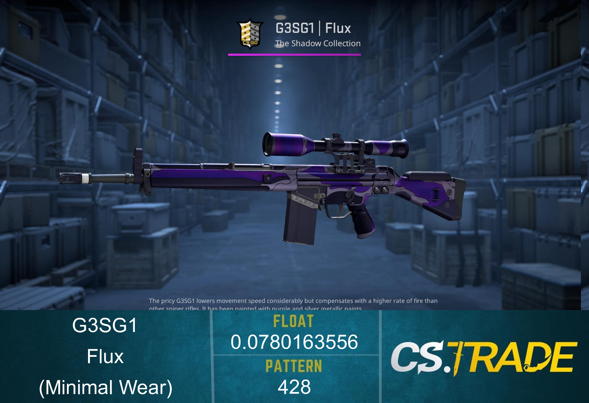 G3SG1 | Flux (Minimal Wear) Screenshot