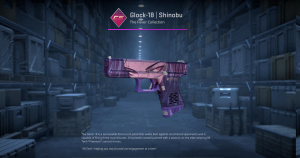 Glock-18 | Shinobu (Well-Worn) Screenshot