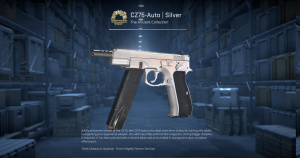 CZ75-Auto | Silver (Factory New) Screenshot
