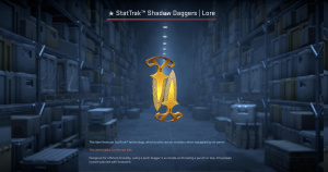★ StatTrak™ Shadow Daggers | Lore (Field-Tested) Screenshot
