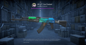 AK-47 | Ice Coaled (Field-Tested) Screenshot
