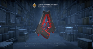 Dual Berettas | Panther (Factory New) Screenshot