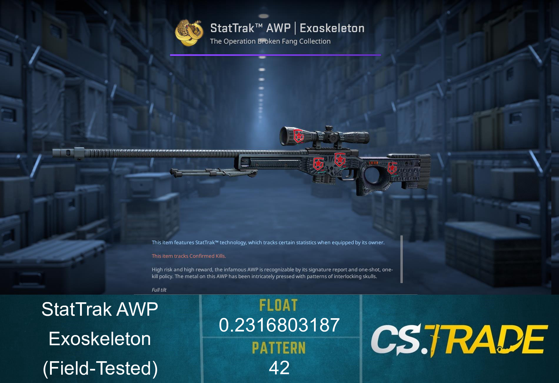 AWP | Exoskeleton (Field-Tested) Screenshot