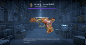 Glock-18 | Umbral Rabbit (Factory New) Screenshot