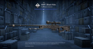 AWP | Black Nile (Minimal Wear) Screenshot