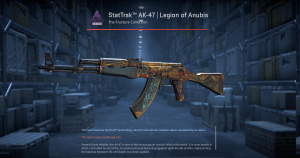 StatTrak™ AK-47 | Legion of Anubis (Minimal Wear) Screenshot